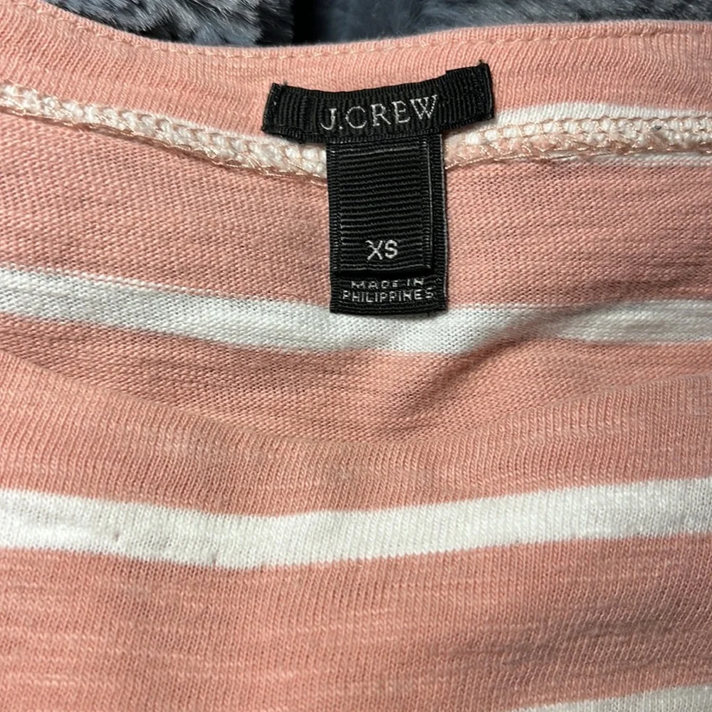 J.Crew side zip cotton tunic top XS
